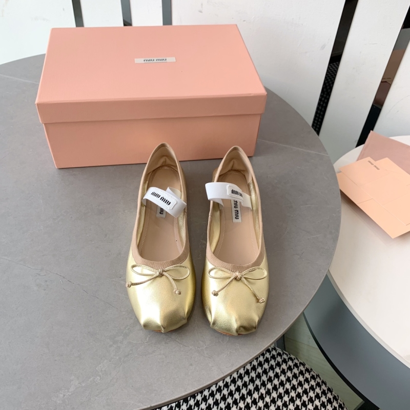 Miu Miu flat shoes